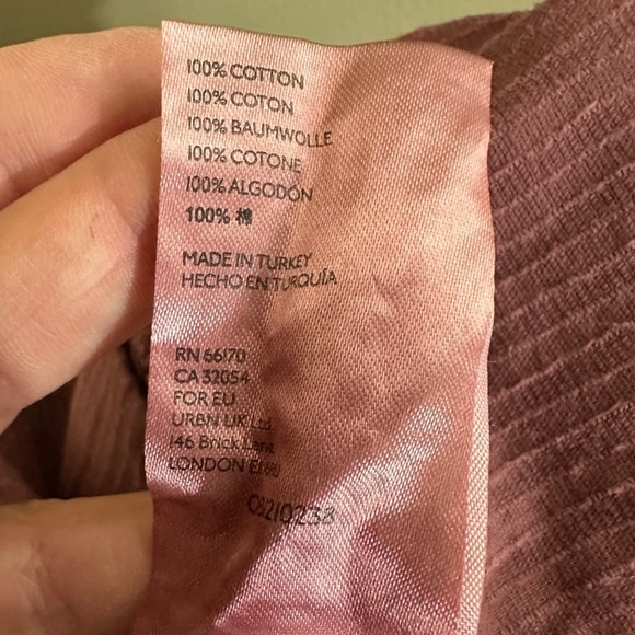 Free‎ People We the Free Corduroy pleated raw hem skirt, sz 8, GUC - Picture 6 of 6